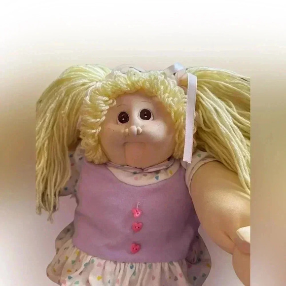 Cabbage Patch Kids The Little People Xavier Roberts 1985 Original Soft Sculpture - Picture 7 of 12